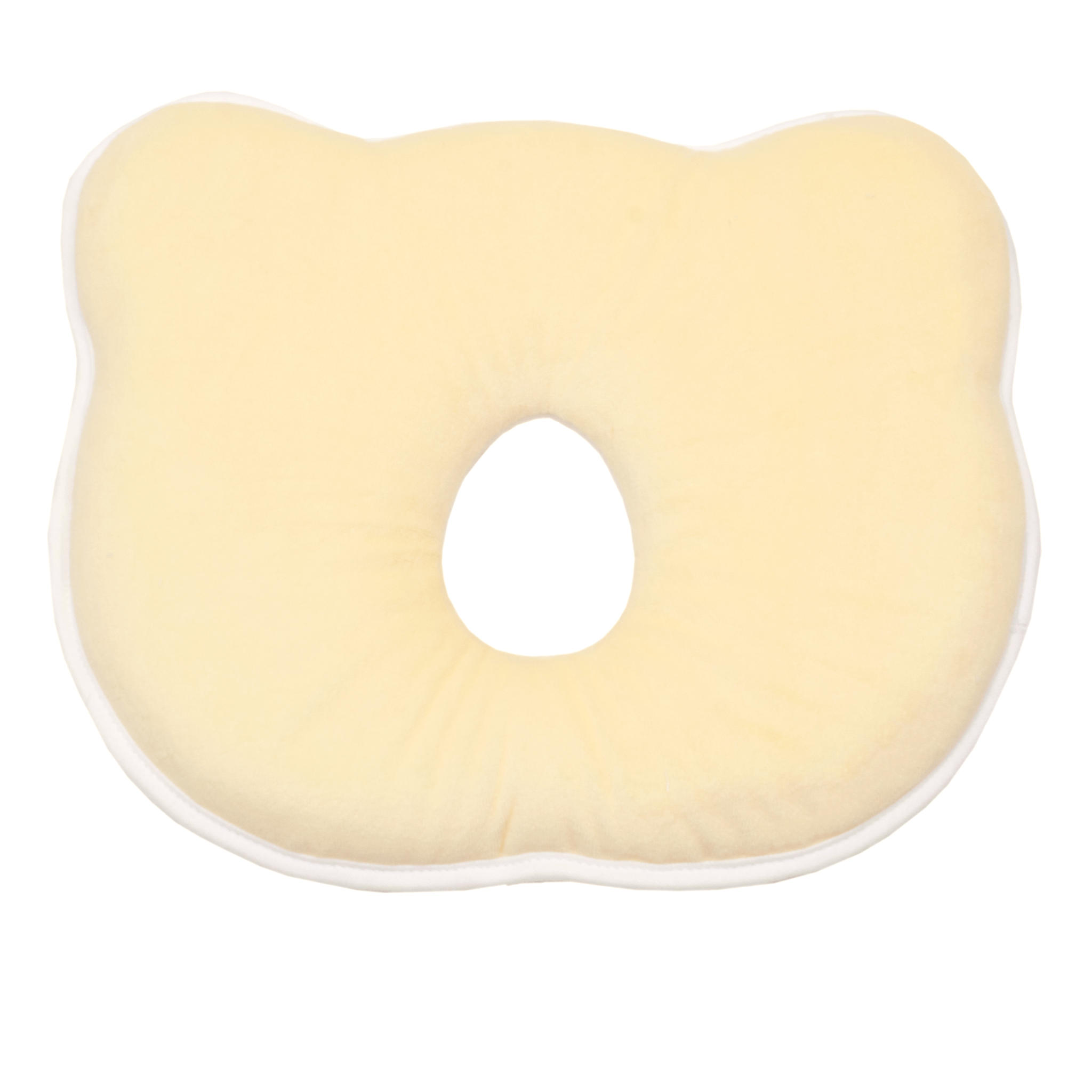 Almohada Gato Para Bebé Amarillo