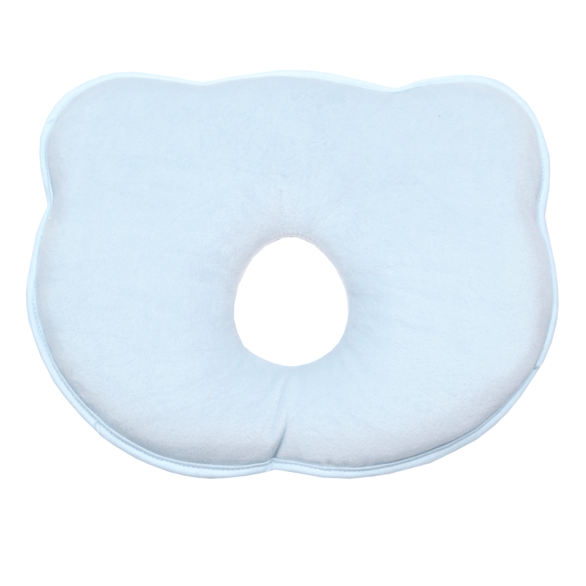 Almohada Gato Para Bebé Azul
