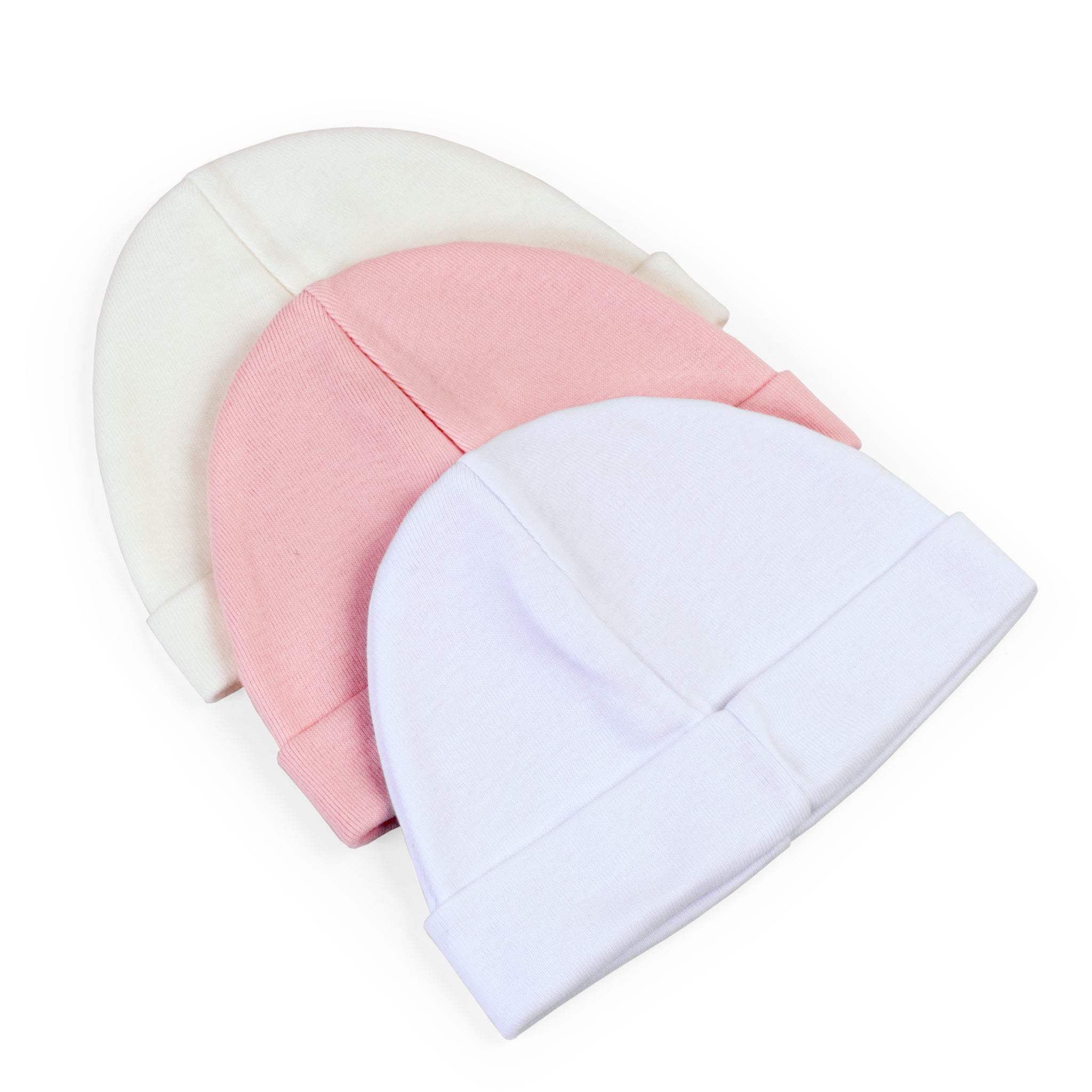 Set De Gorros X3 Unidades 0-3M
