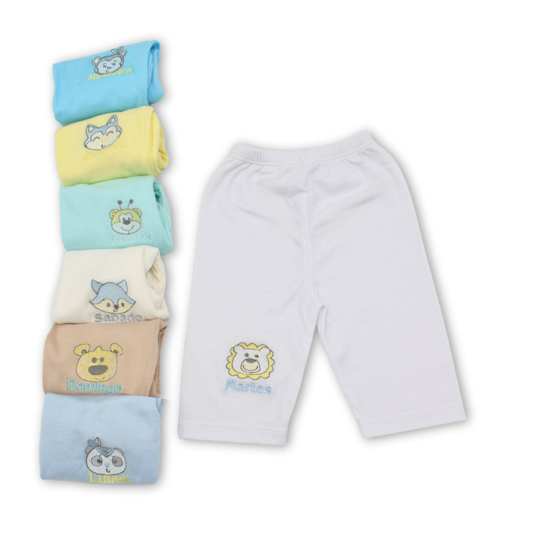 Set De 7 Pantalones  Bebe Niño