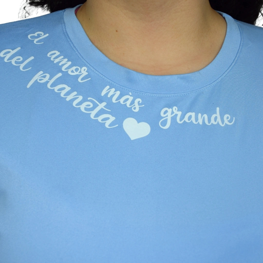 Blusa De Lactancia Azul