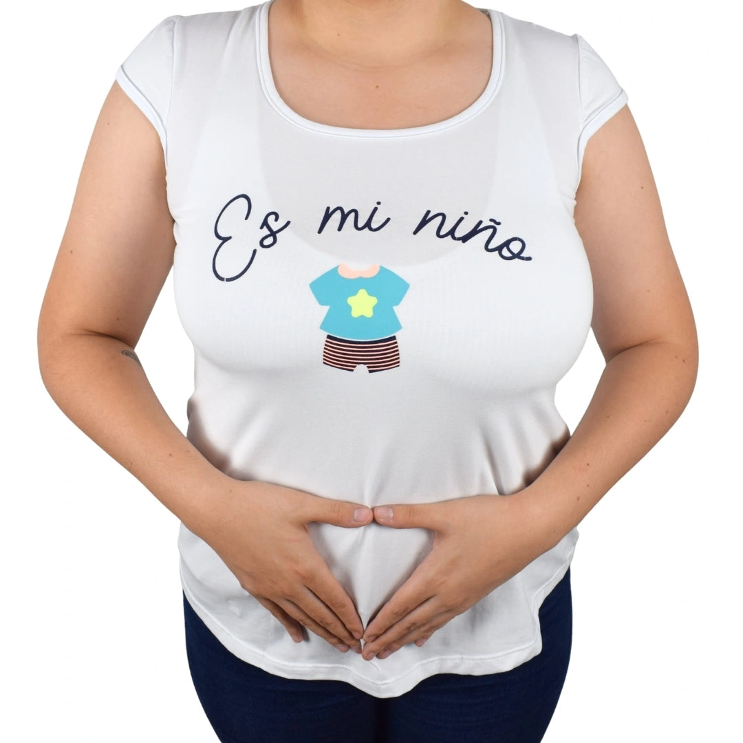 Blusa Materna Frase es Mi Niño