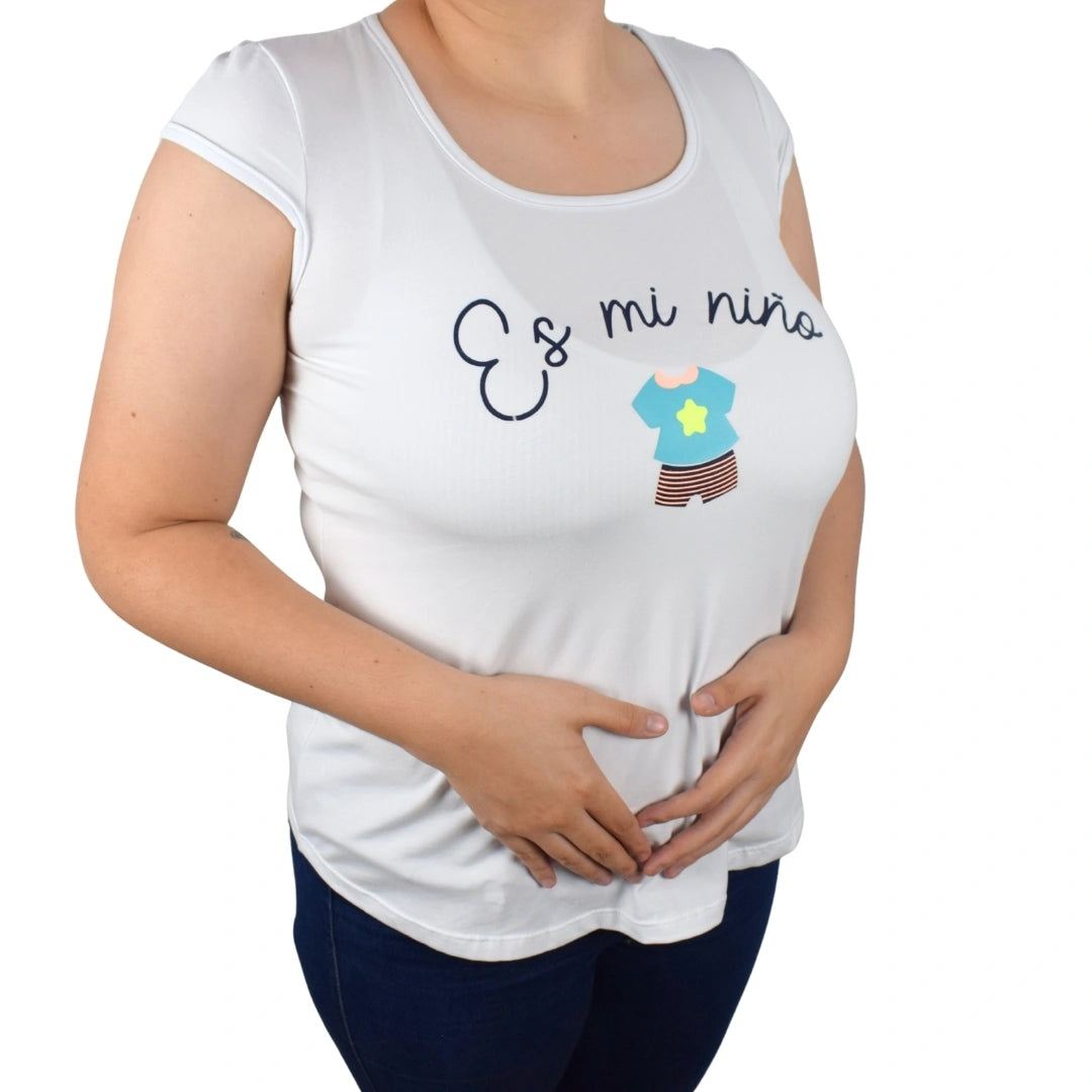 Blusa Materna Frase es Mi Niño