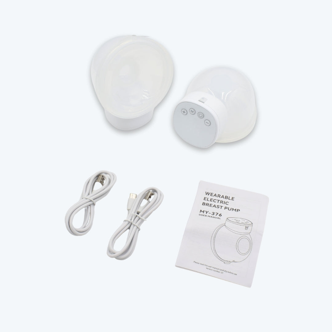 Extrator De Leche Materna Electrico  Inalambrico X2 Copas