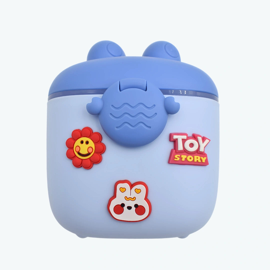 Porta Comida Y Leche En Polvo Para Bebes Con Cuchara