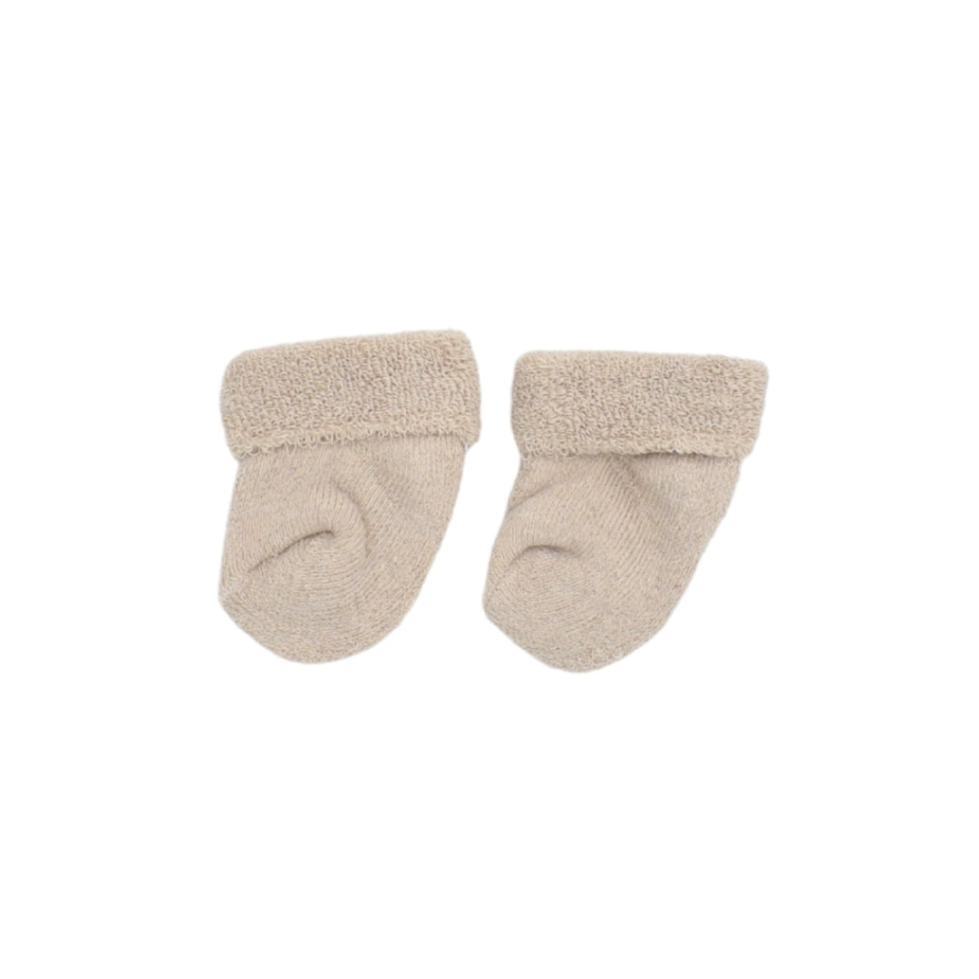 Set De Medias X3 Unicolor Para Bebe 0 Meses