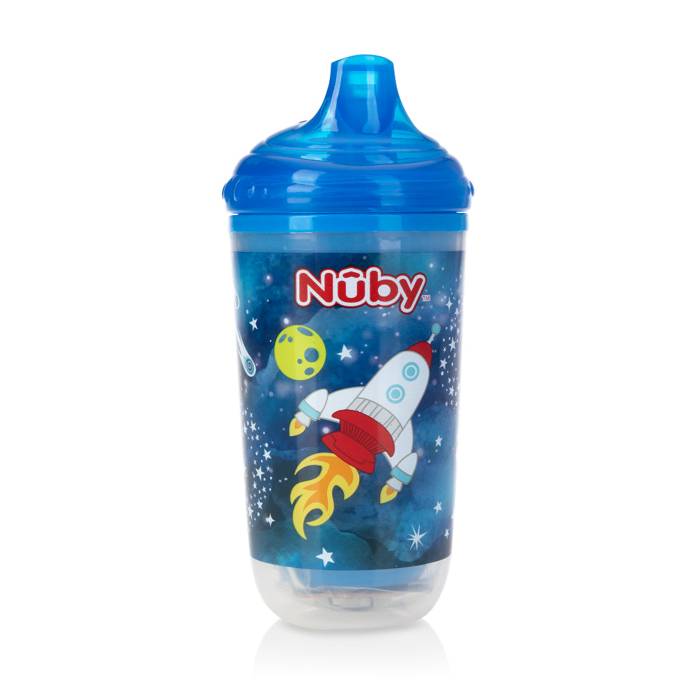 Vaso Iluminado Con Válvula De Silicona 10 Oz