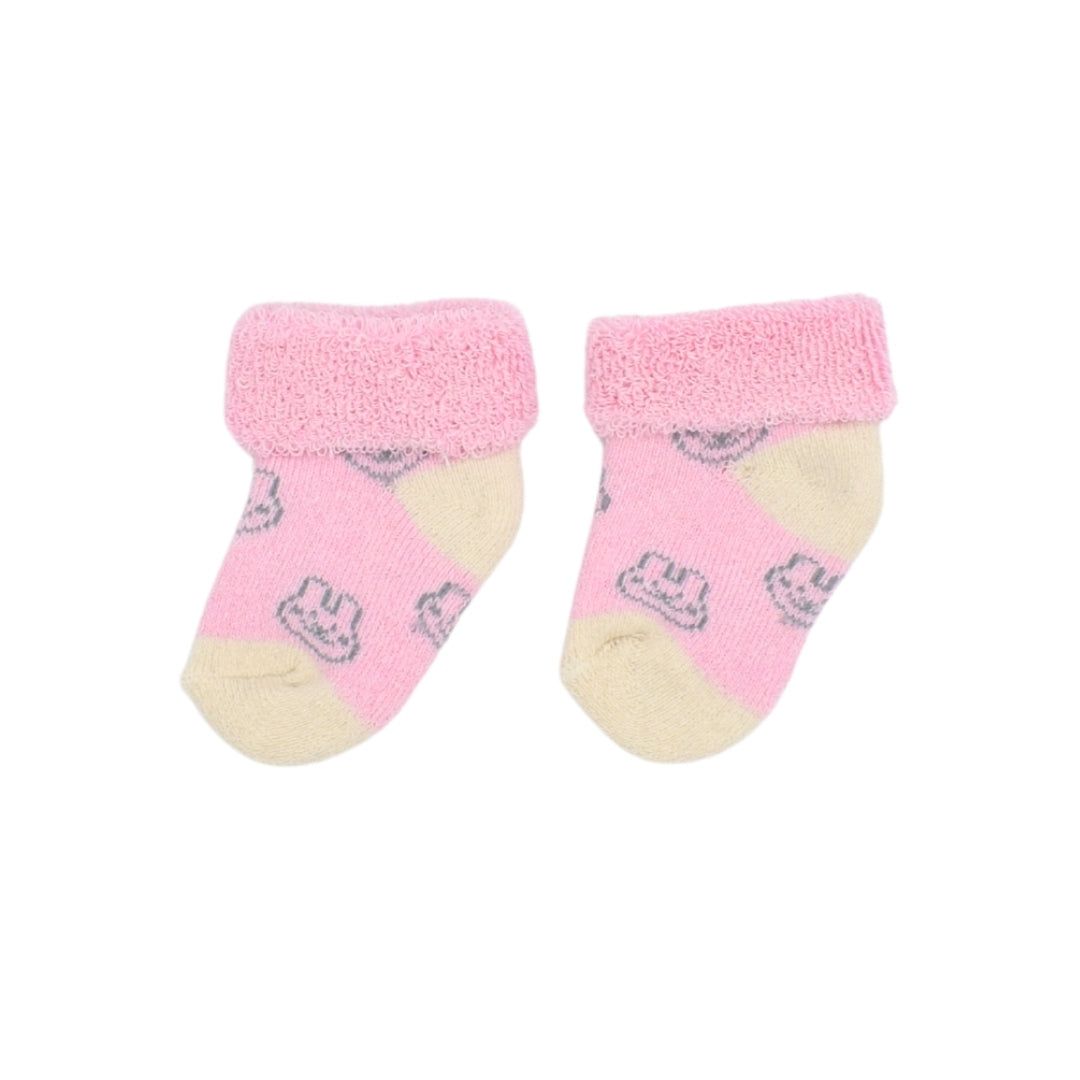 Set De Medias Estampado Estrellas  X3 Para Bebe Niña 6 Meses