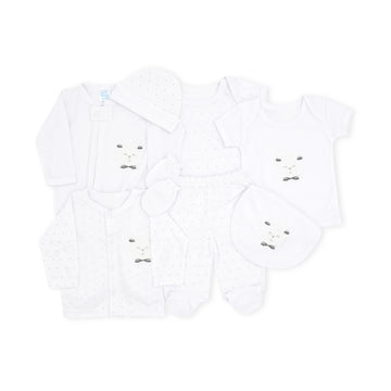 Set De Primer Dia 8 Piezas Oveja 0-3 Meses