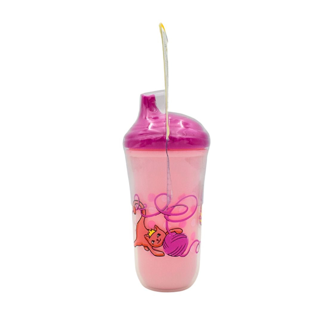 Vaso Aislado De 9 Oz Con Válvula De Silicona 6M+