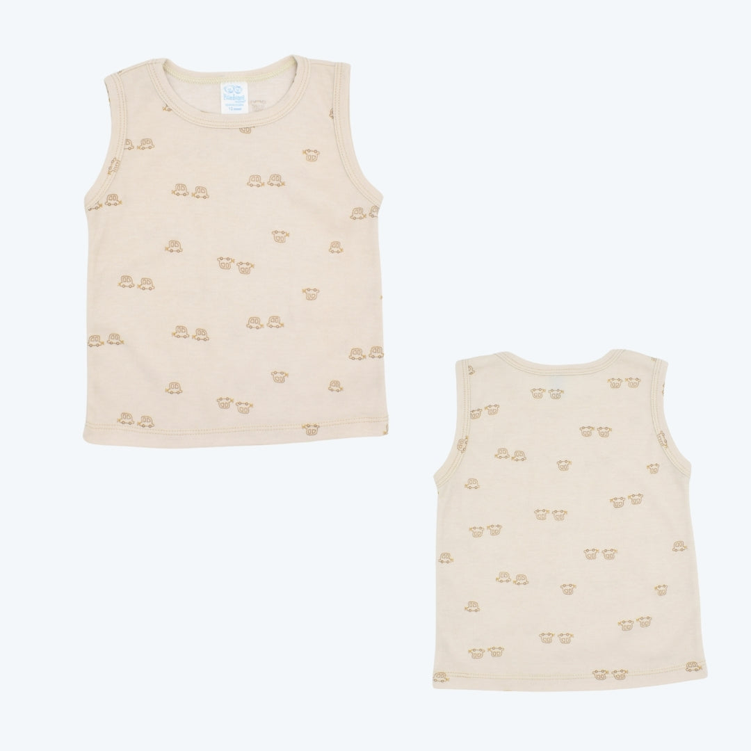 Set X3 De Camisilla Manga sisa Estampadas