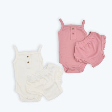 Set Bodys Tiras + Pantis X2 Unidades