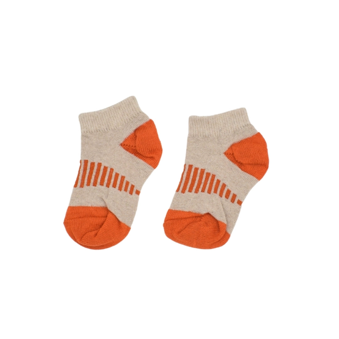 Set De Medias Talonera Estampada  X3 Para Bebe Niño