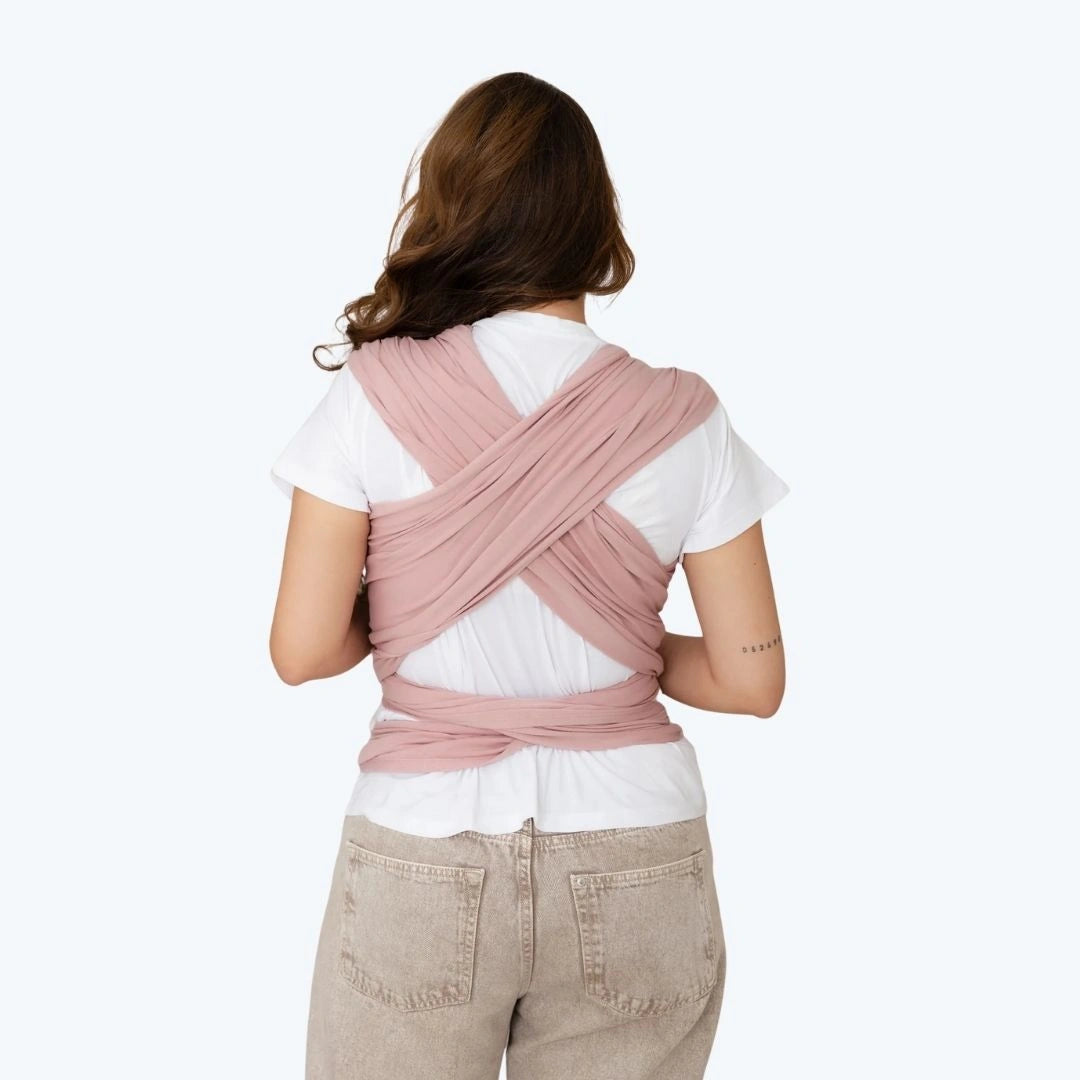 Fular Bebe Tela Palo De Rosa