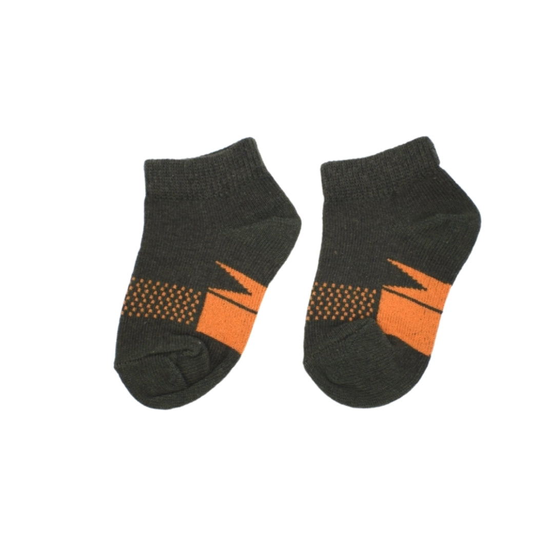 Set De Medias Talonera Estampada  X3 Para Bebe Niño