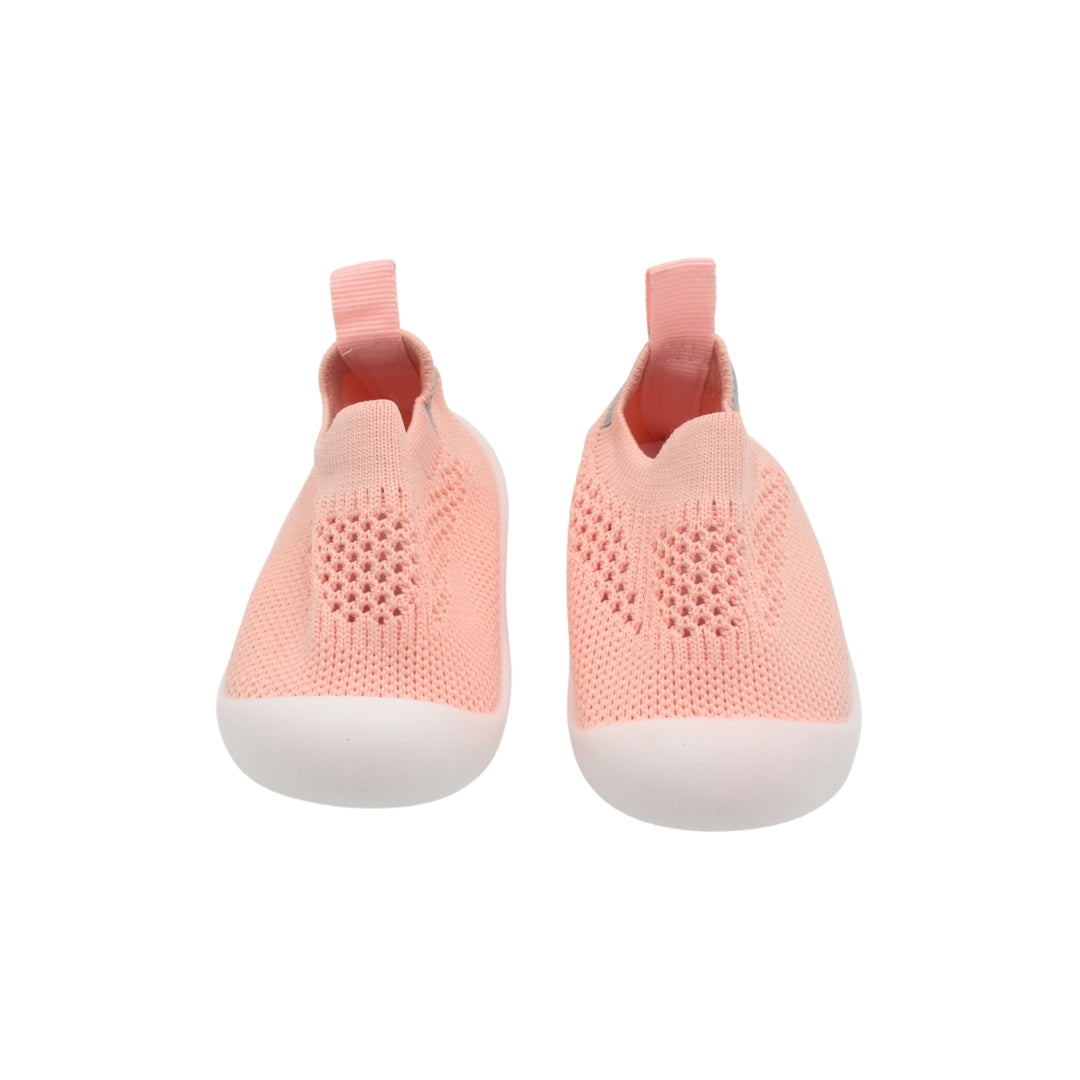 Zapato Tejido Con Suela Flexible Salmon