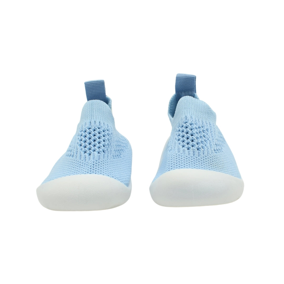 Zapato Tejido Con Suela Flexible Azul