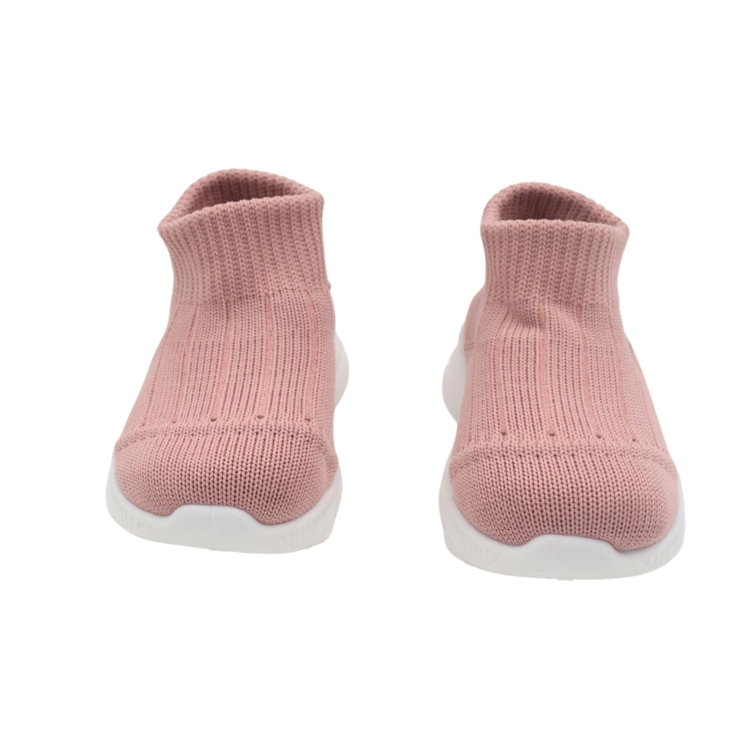 Zapato Tejido con Suela Alta Palo de Rosa