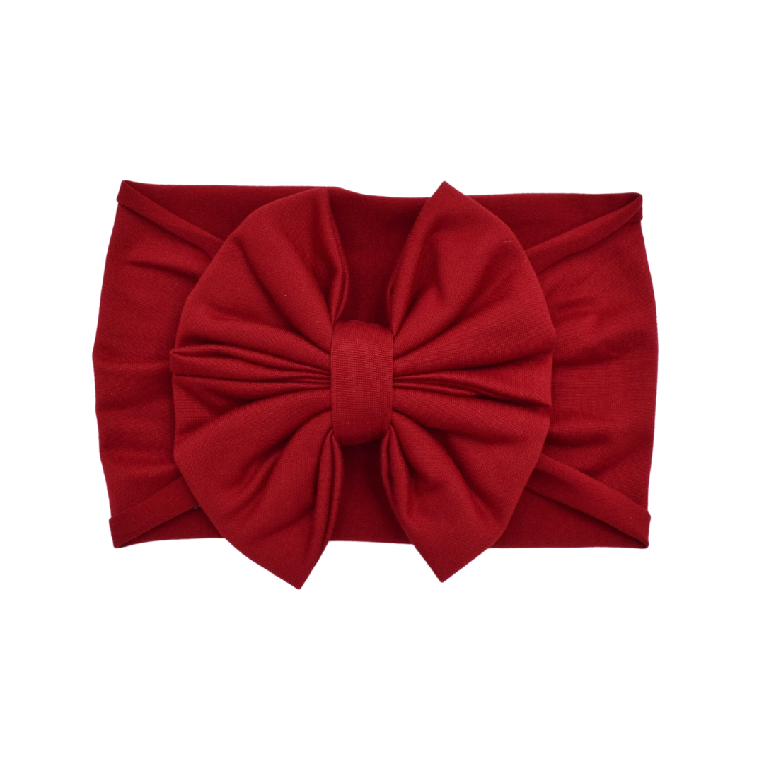Balaca Grande Con Moño Rojo