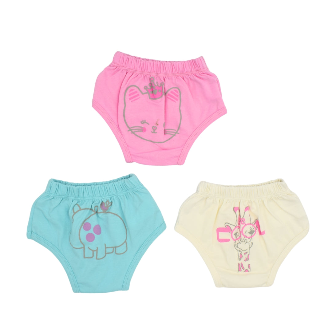 Set De Panties X3 Estampado Atras
