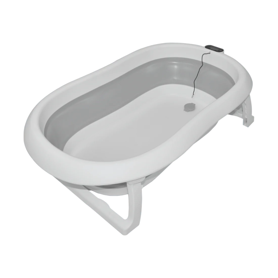 Bañera Soporte Plegable Gris Ocean Priori