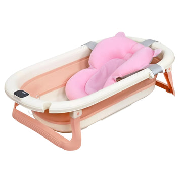Bañera Plegable Lee Portatil Color Rosado