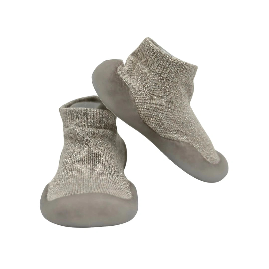 Media Zapato Gris  Escarchado (Copy)
