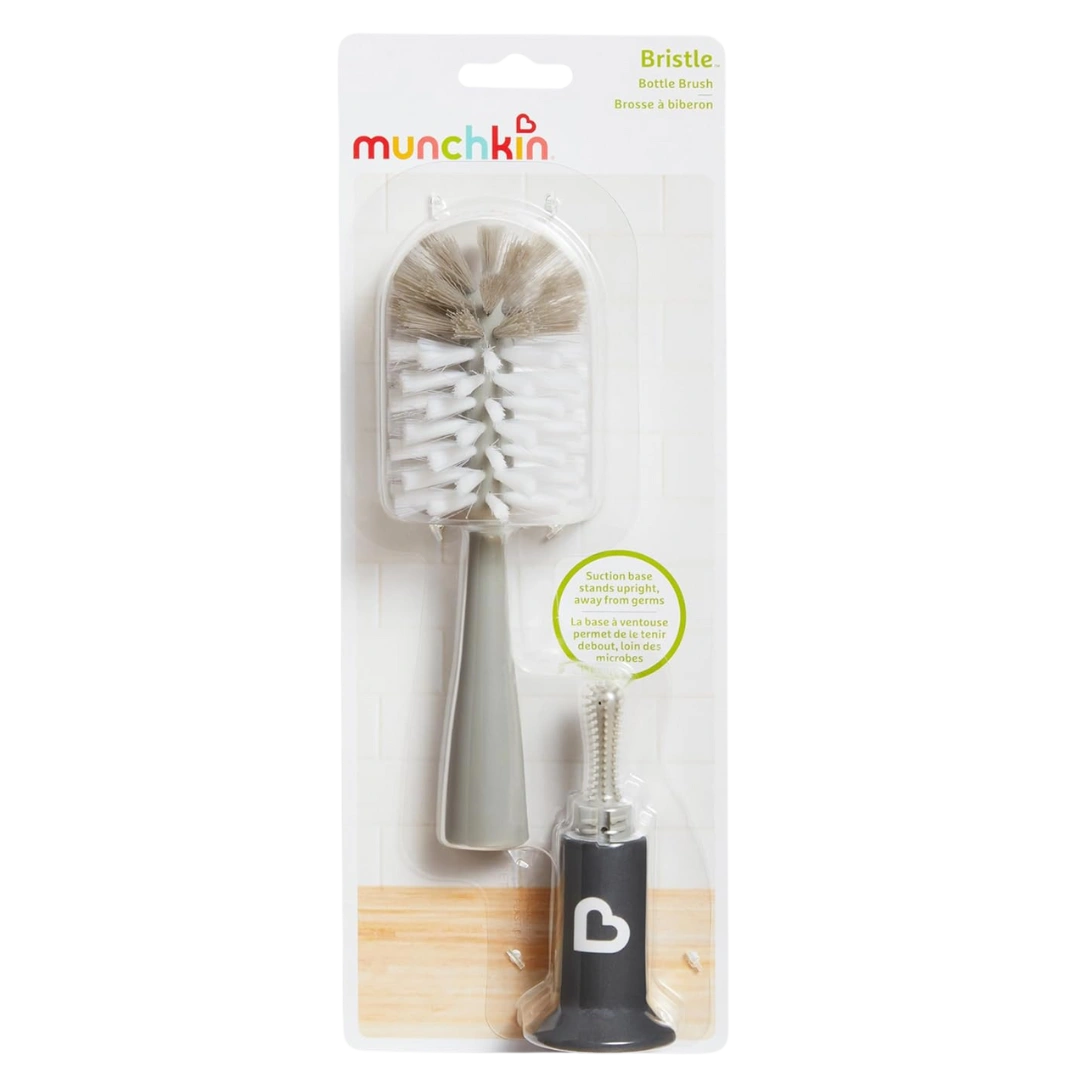 Cepillo para Biberones 2 en 1 con Base de Ventosa