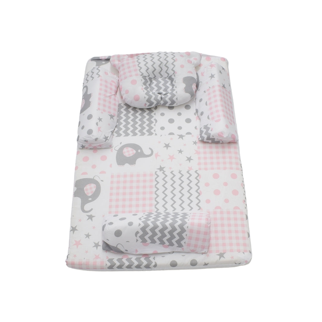 Colchoneta Antireflujo Estampada Con Almohada