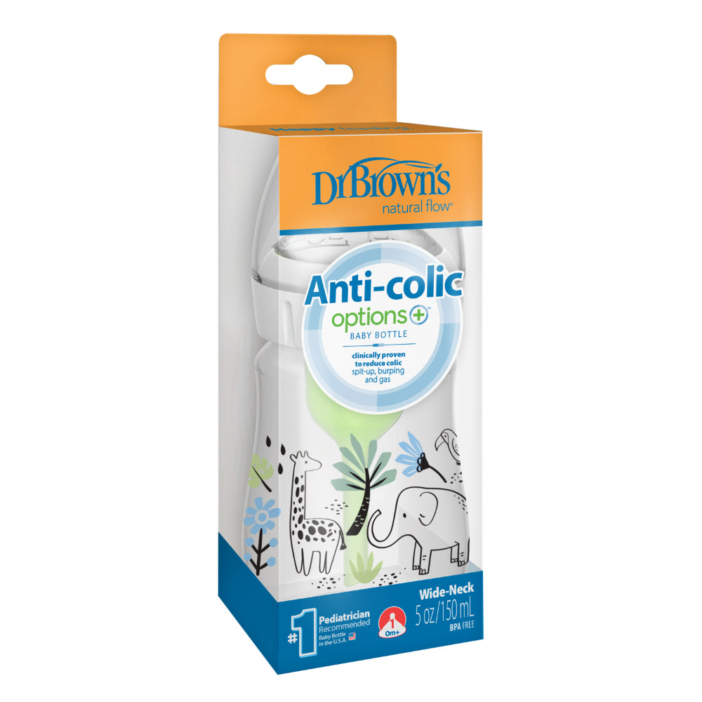 Tetero Boca Ancha 5 Oz Elefante
