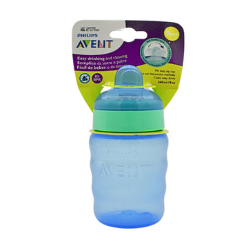 Vaso Classic Avent 12m+ 9oz Azul
