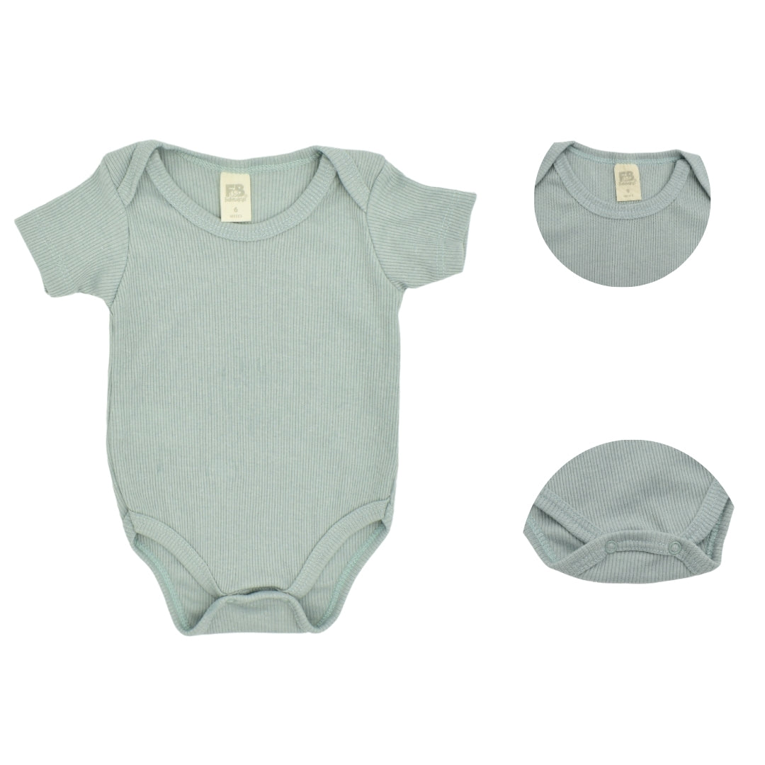Set x4 Bodys Bebé Niña Manga Corta Unitono