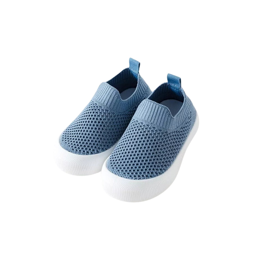Zapato Silicona Tejido Azul