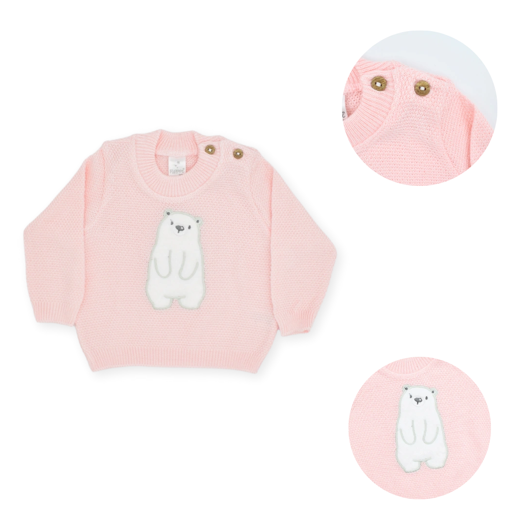Set De Primer Día  Estampado Oso