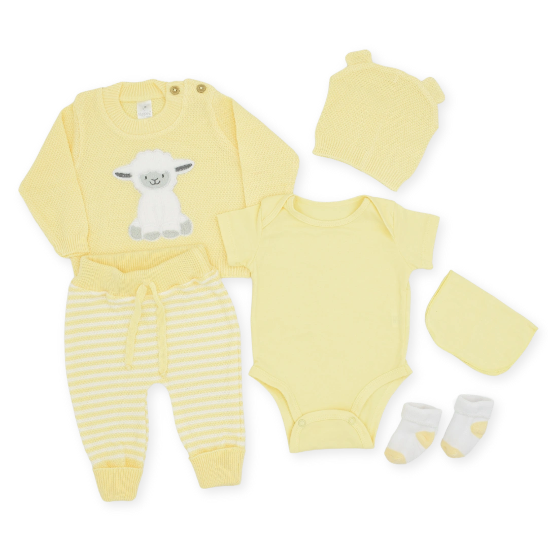 Set De Primer Día  Estampado Ovejita