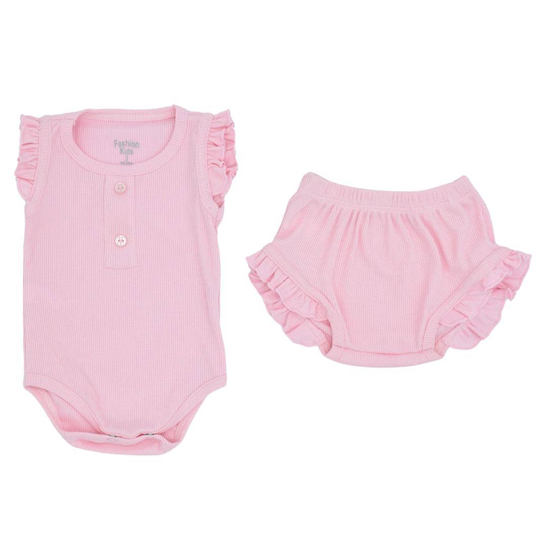 Set x3 Mameluco Tira de Bolero + x3 Pantys