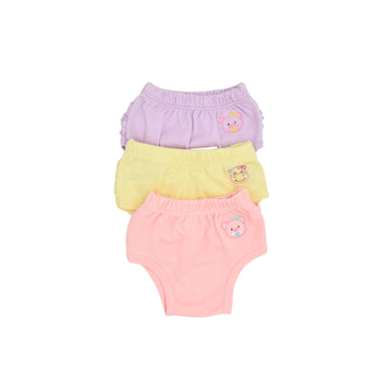 Set De Panties X3 Con Boleros Unitono
