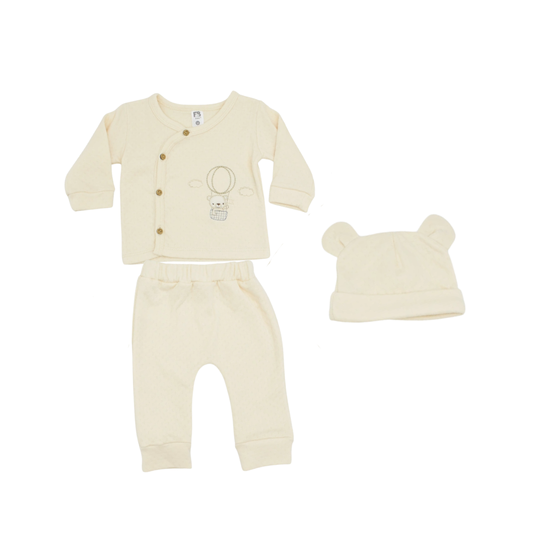 Conjunto 3 Piezas Osito Globo