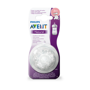 Chupo Repuesto Natural Avent 2.0  Flujo Variable 3M+