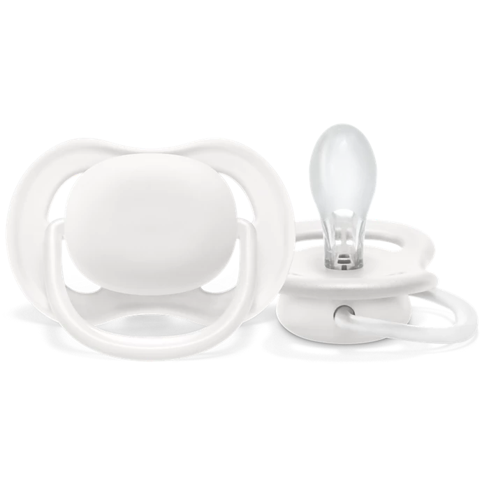 Chupo De Entretención Ultra-Air Avent Blanco neutro 1 pc 6-18 M+
