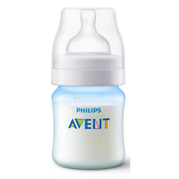 Tetero Anticólico Válvula Anticólicos avent 4oz Azul