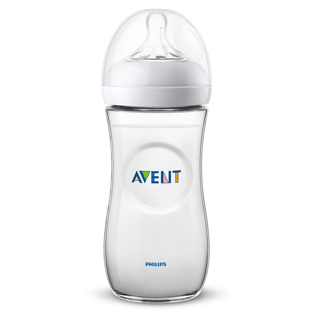 Tetero Natural Response 3.0 Avent Philips  3m+ 11oz Traslúcido