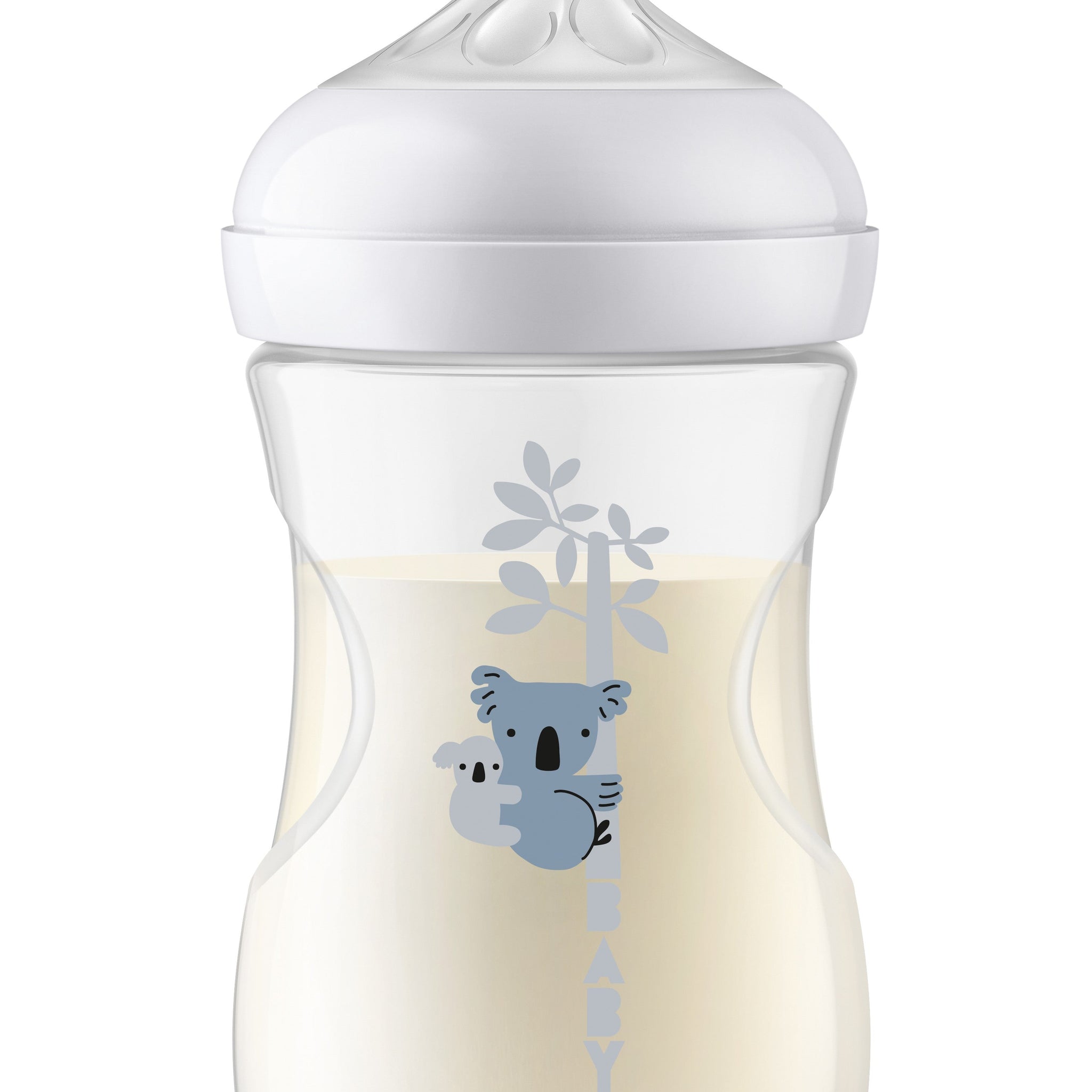 Tetero Natural Response 3.0 Avent Philips 9oz 1 Mes+ Koala-Traslúcido
