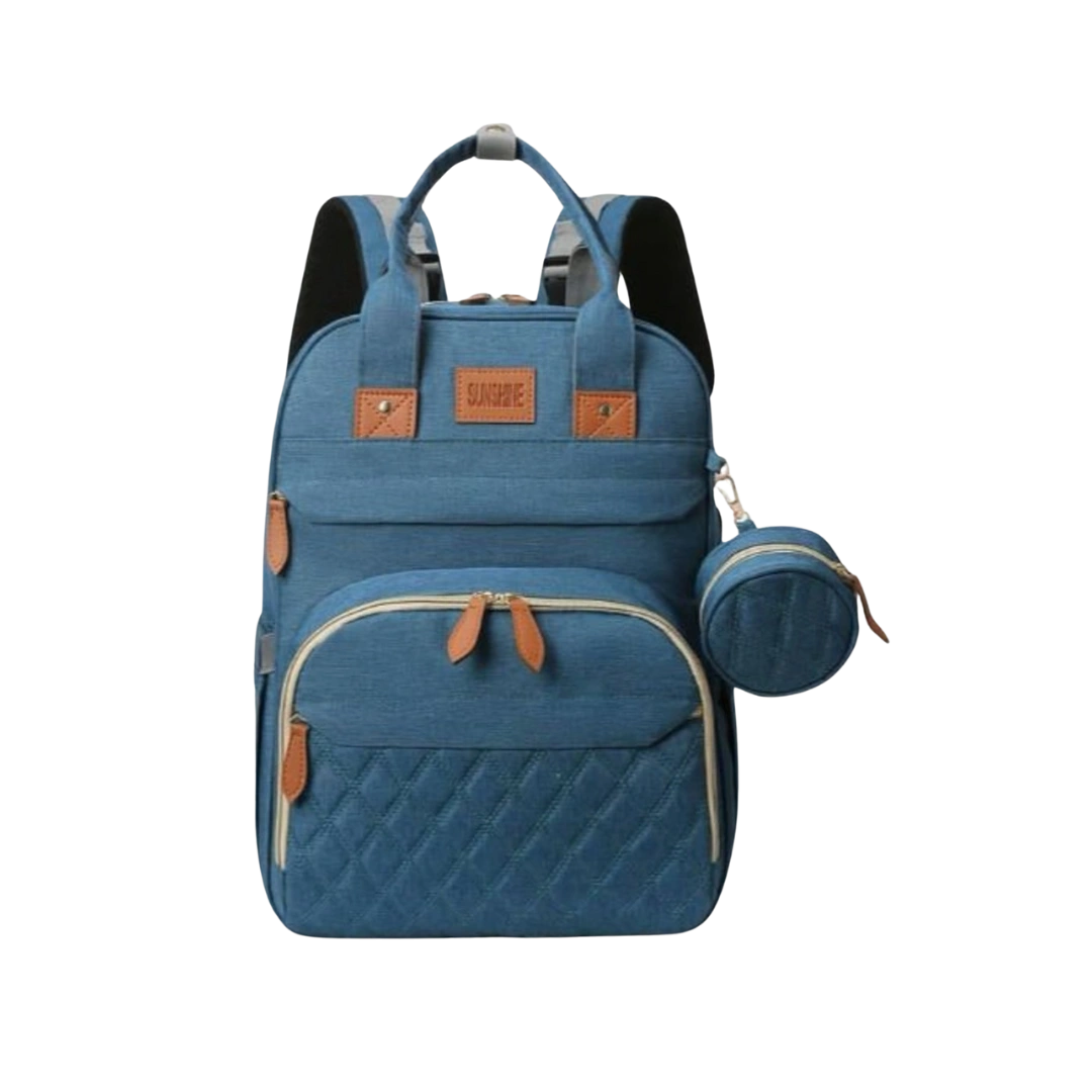 Pañalera Tipo Morral Con Cambiador Multifuncional