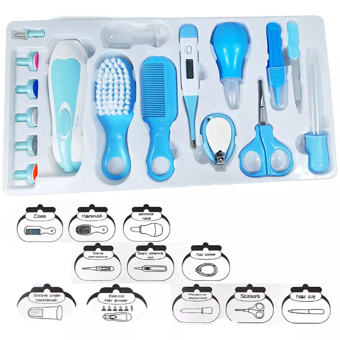 Set De Cuidado Para Bebé 17 Piezas