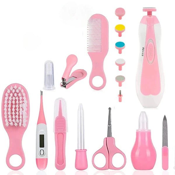 Set De Cuidado Para Bebé 17 Piezas Rosado