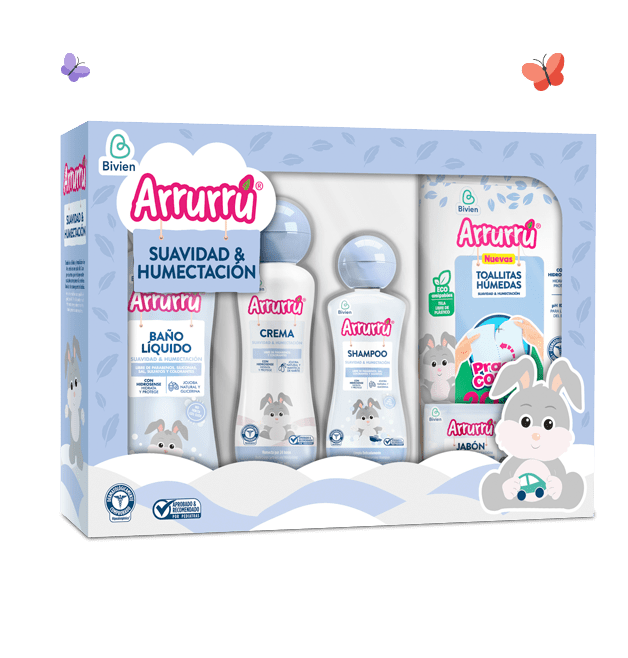 Kit Arrurú Suavidad & Humectación 5 Artículos